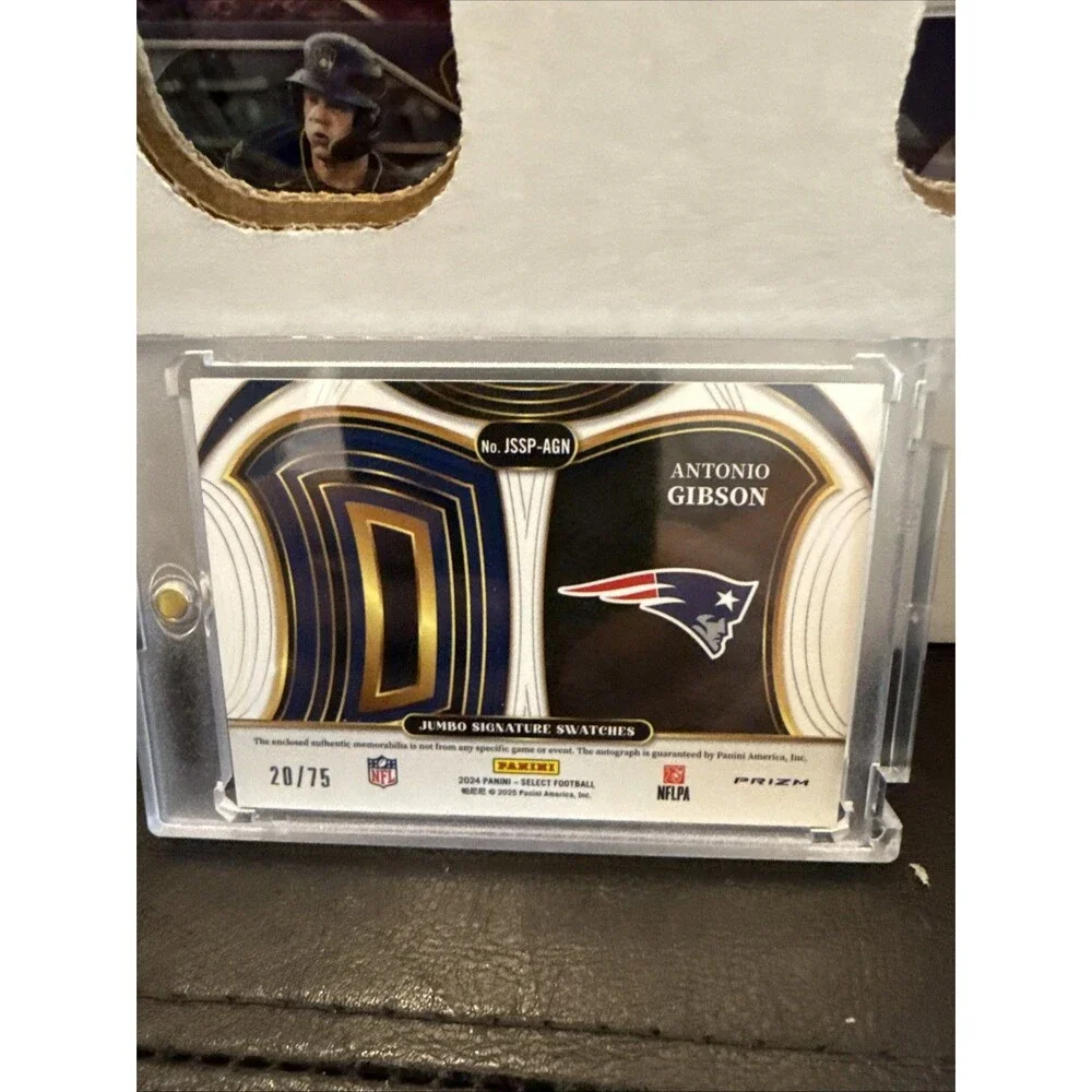 2024 Panini Select Antonio Gibson Relic Auto /75 💥🔥💥
